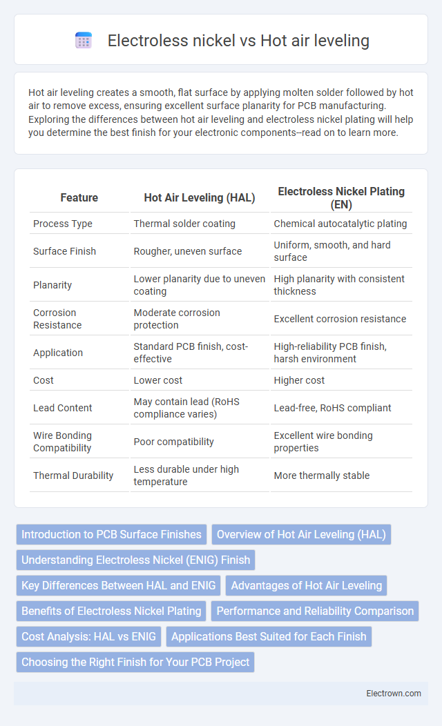 Electroless nickel vs Hot air leveling in Electronic Materials - What is The Difference?