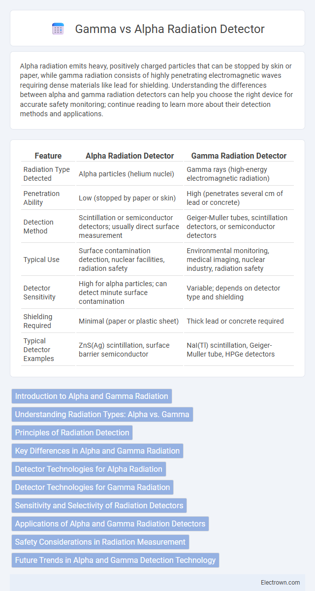 Gamma vs Alpha Radiation Detector in Biomedical Electronics - What is The Difference?