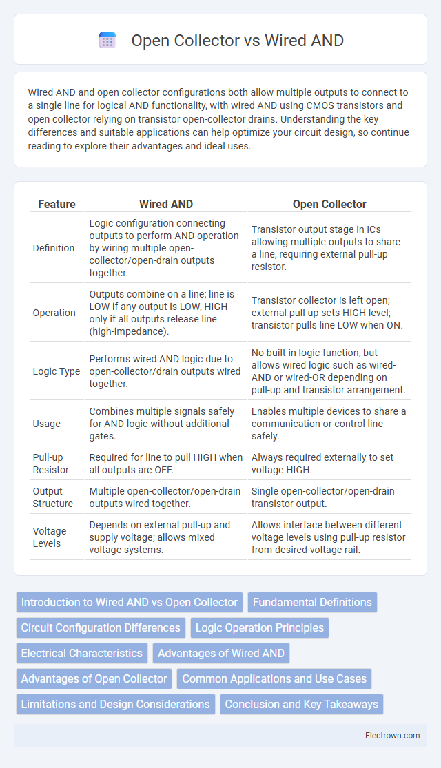 Open Collector vs Wired AND in Solid-State Electronics - What is The Difference?