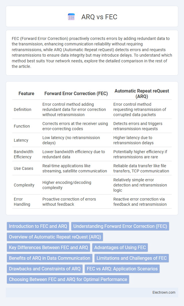 ARQ vs FEC in Communication Electronics - What is The Difference?