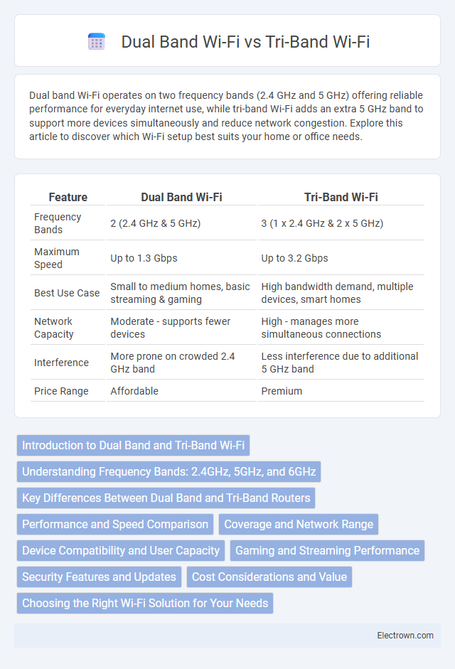 Dual Band Wi-Fi vs Tri-Band Wi-Fi in Consumer Electronics - What is The Difference?