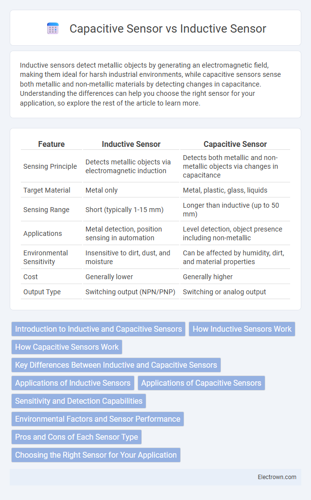 Capacitive Sensor vs Inductive Sensor in Industrial Electronics - What is The Difference?