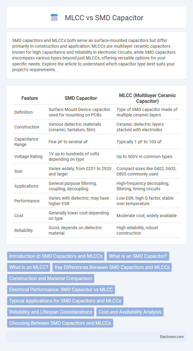 MLCC vs SMD Capacitor in Radio-Frequency (RF) Electronics - What is The Difference?