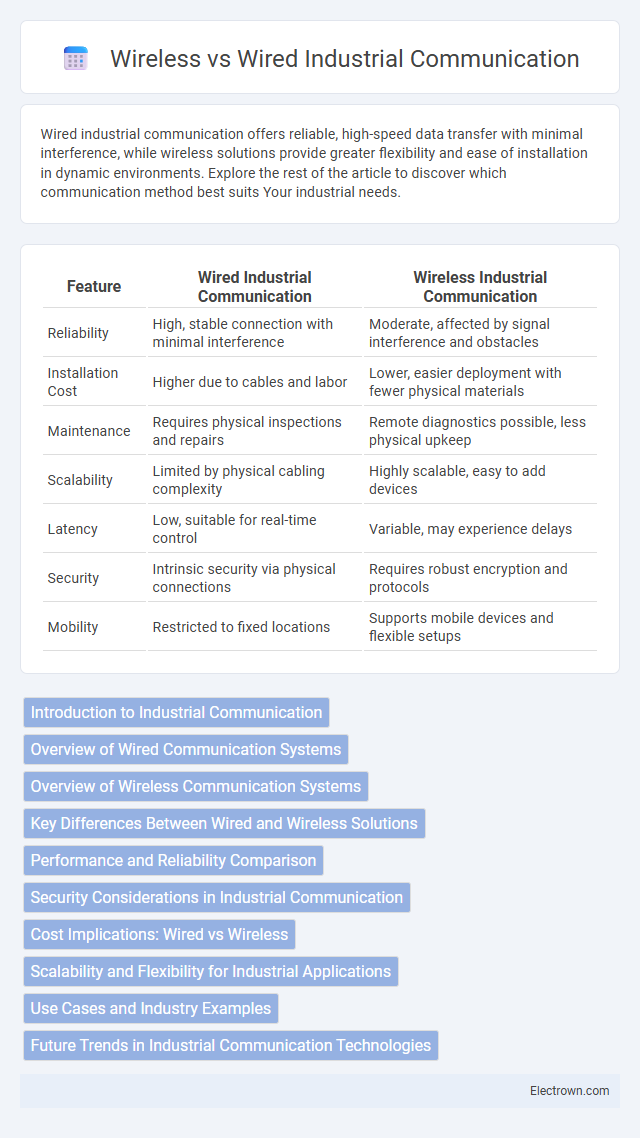 Wireless vs Wired Industrial Communication in Industrial Electronics - What is The Difference?