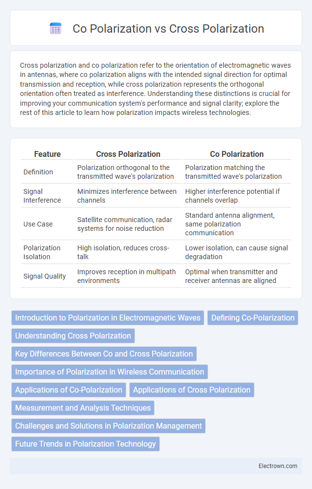 Co Polarization vs Cross Polarization in Radio-Frequency (RF) Electronics - What is The Difference?
