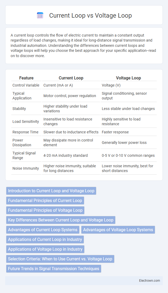 Current Loop vs Voltage Loop in Instrumentation Electronics - What is The Difference?
