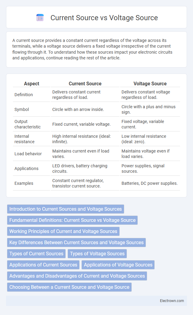 Current Source vs Voltage Source in Analog Electronics - What is The Difference?
