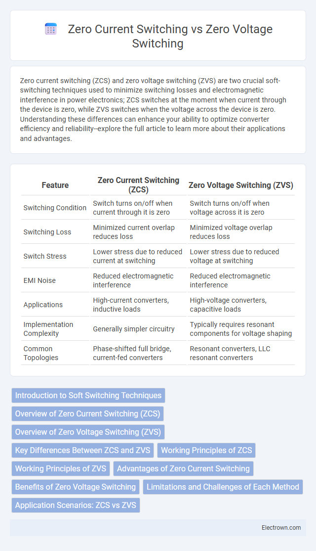 Zero Current Switching vs Zero Voltage Switching in Power Electronics - What is The Difference?