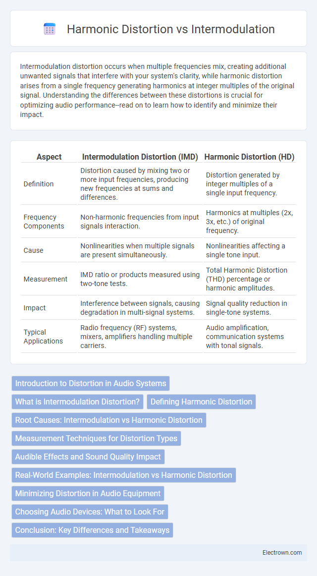 Harmonic Distortion vs Intermodulation in Radio-Frequency (RF) Electronics - What is The Difference?