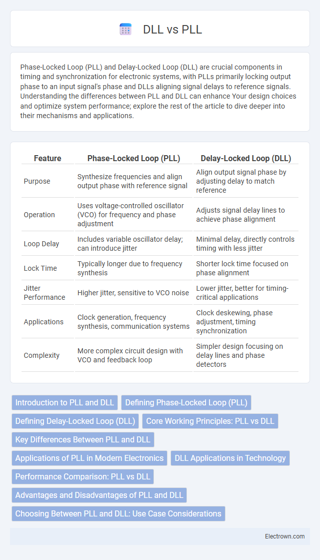 DLL vs PLL in Microelectronics - What is The Difference?
