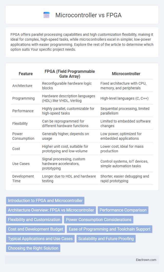 Microcontroller vs FPGA in Embedded Systems - What is The Difference?
