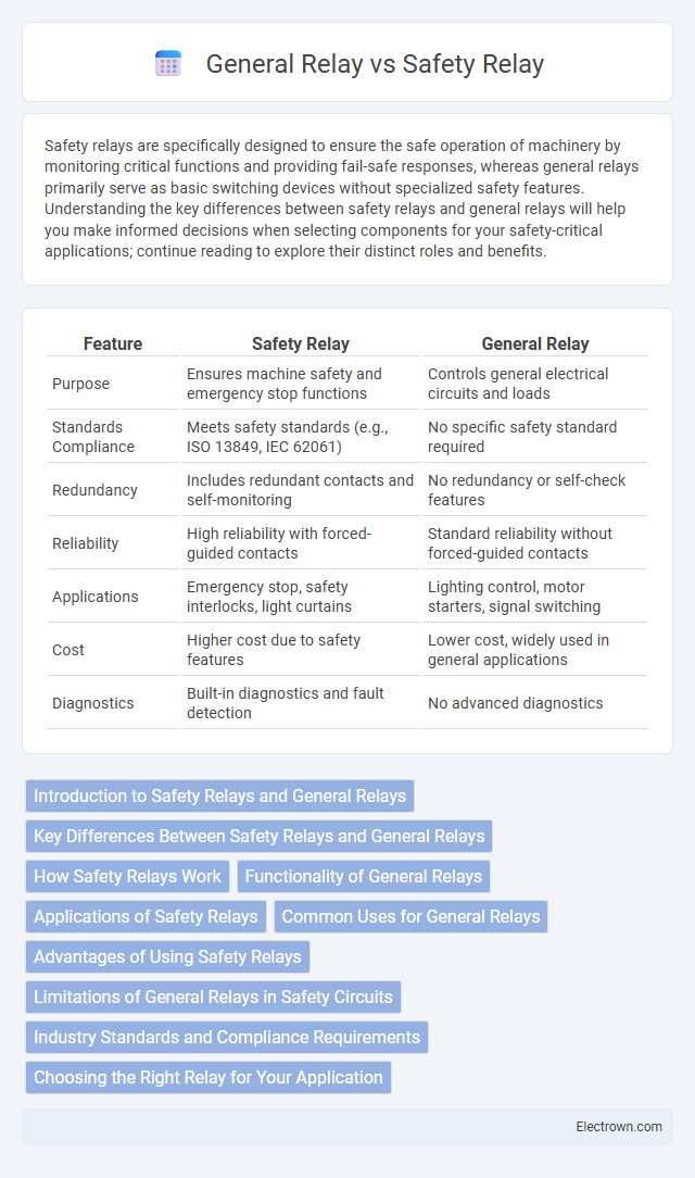General Relay vs Safety Relay in Automotive Electronics - What is The Difference?