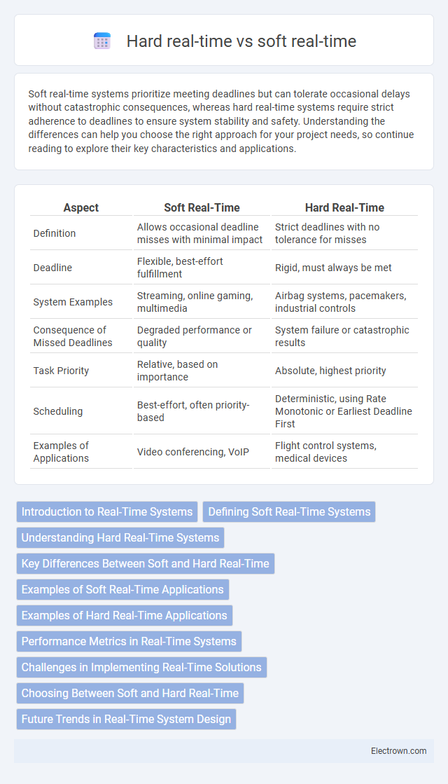 Hard real-time vs soft real-time in Embedded Systems - What is The Difference?