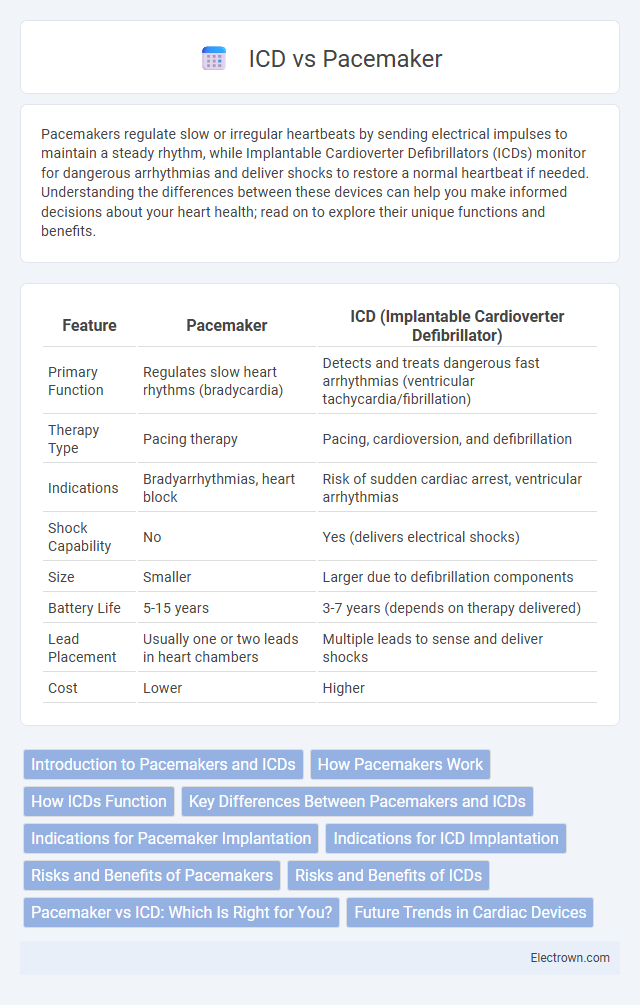 ICD vs Pacemaker in Biomedical Electronics - What is The Difference?