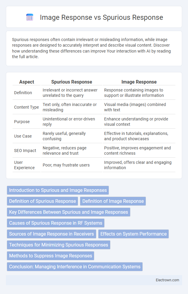 Image Response vs Spurious Response in Radio-Frequency (RF) Electronics - What is The Difference?