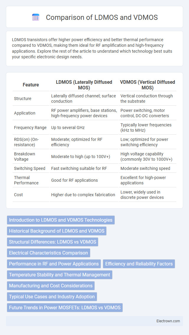 Comparison of LDMOS and VDMOS in Solid-State Electronics - What is The Difference?