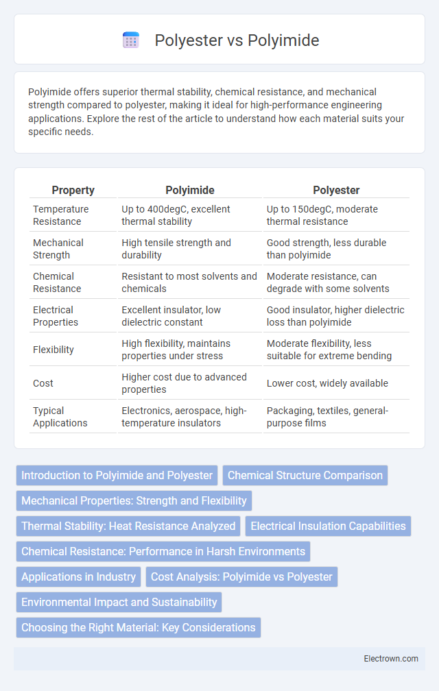 Polyester vs Polyimide in Electronic Materials - What is The Difference?