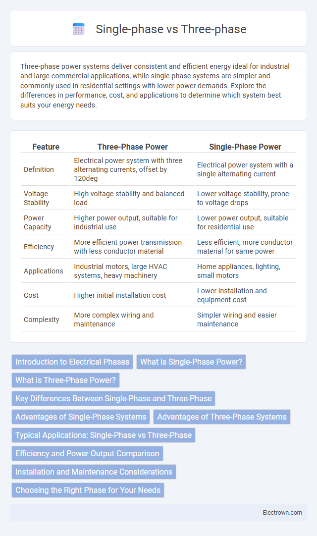 Single-phase vs Three-phase in Industrial Electronics - What is The Difference?