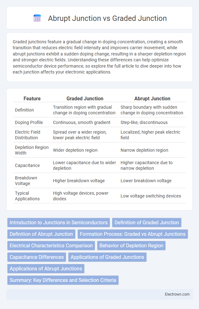 Abrupt Junction vs Graded Junction in Microelectronics - What is The Difference?