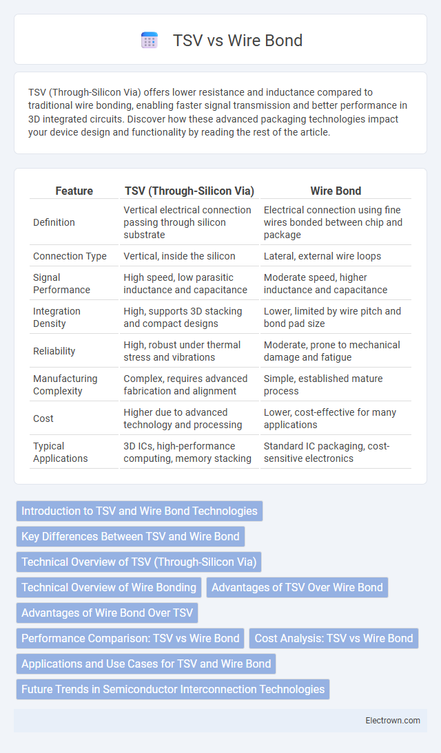 TSV vs Wire Bond in Microelectronics - What is The Difference?