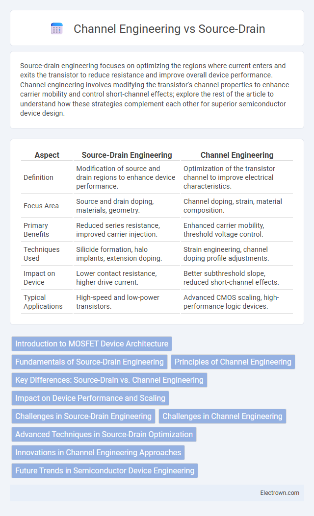 Channel Engineering vs Source-Drain in Solid-State Electronics - What is The Difference?
