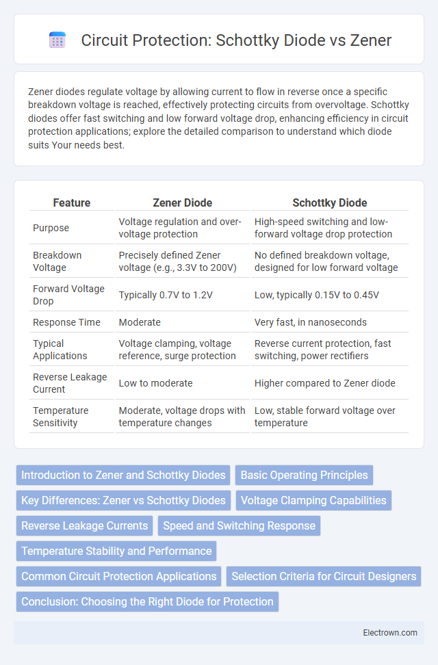 Circuit Protection: Schottky Diode vs Zener in Biomedical Electronics - What is The Difference?