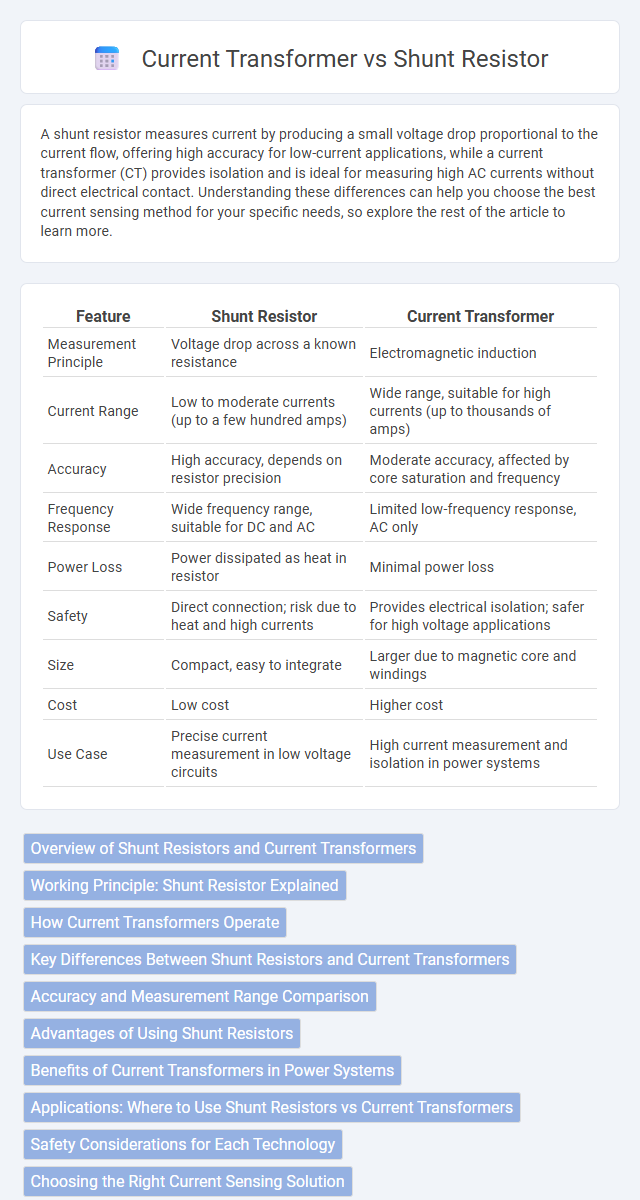 Current Transformer vs Shunt Resistor in Instrumentation Electronics - What is The Difference?