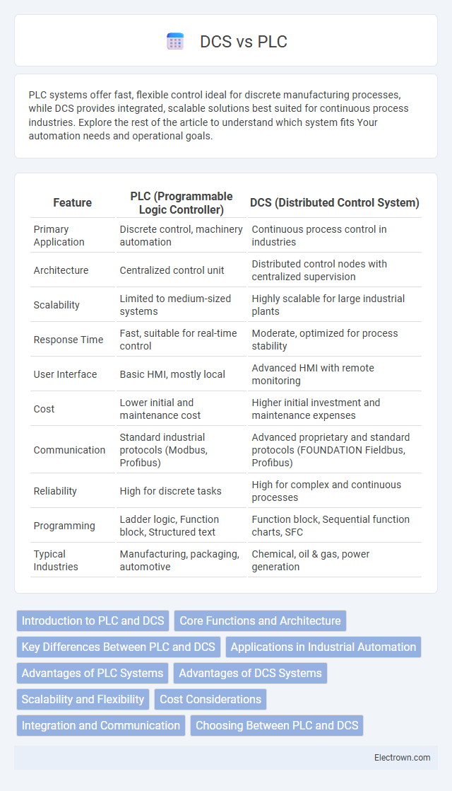 DCS vs PLC in Industrial Electronics - What is The Difference?