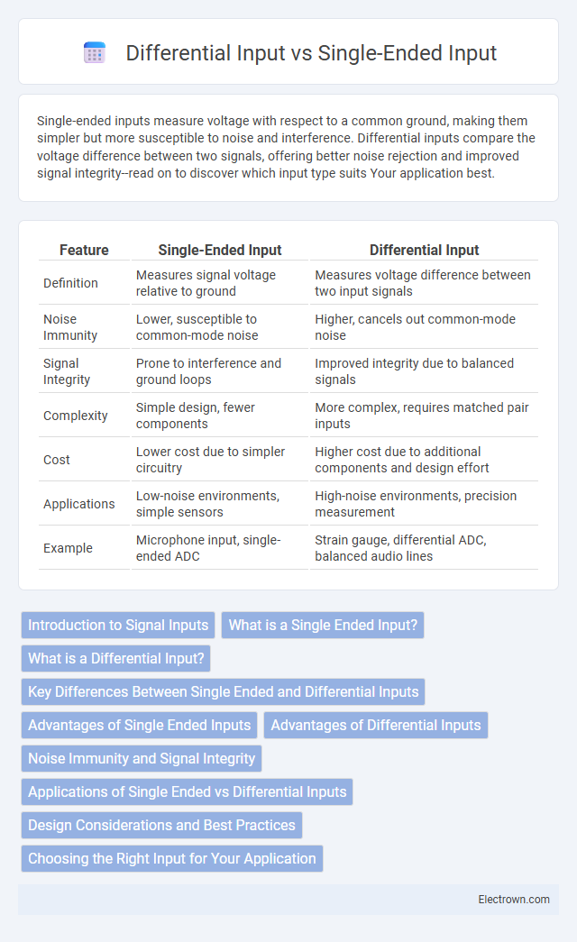 Differential Input vs Single-Ended Input in Analog Electronics - What is The Difference?