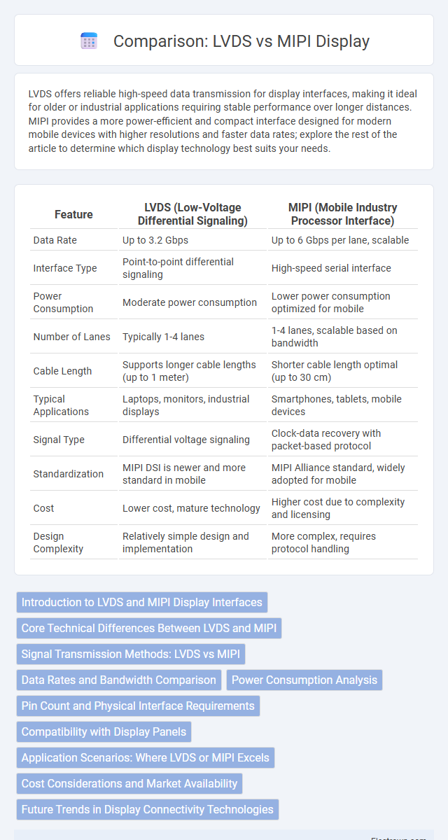 Comparison: LVDS vs MIPI Display in Automotive Electronics - What is The Difference?
