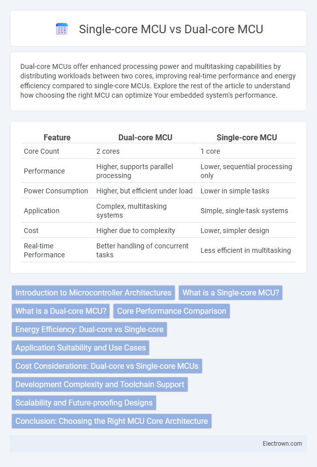 Single-core MCU vs Dual-core MCU in Embedded Systems - What is The Difference?