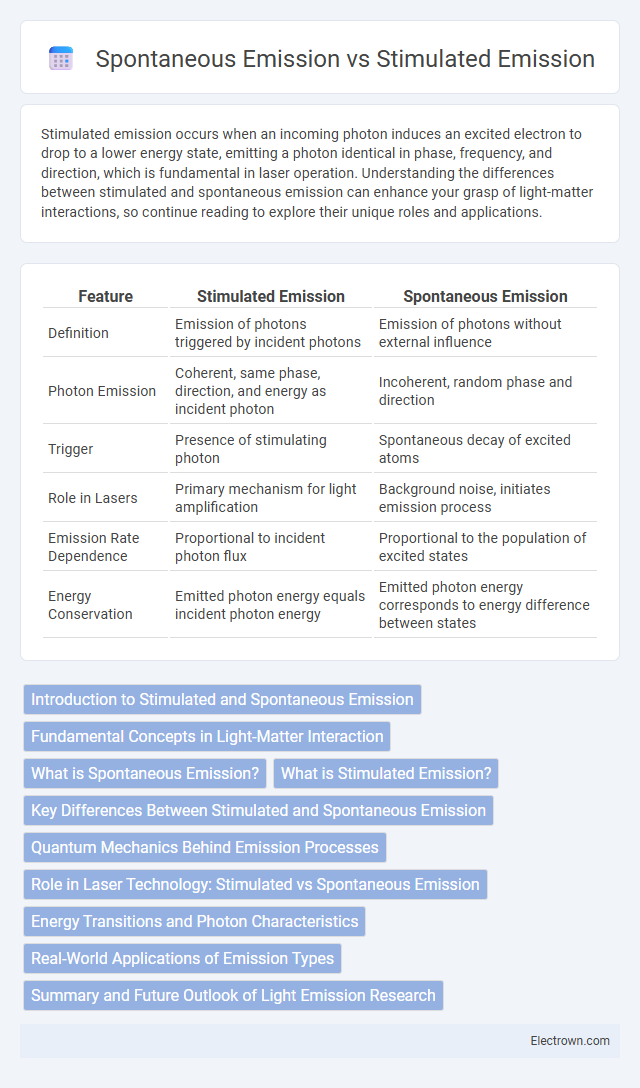 Spontaneous Emission vs Stimulated Emission in Quantum Electronics - What is The Difference?