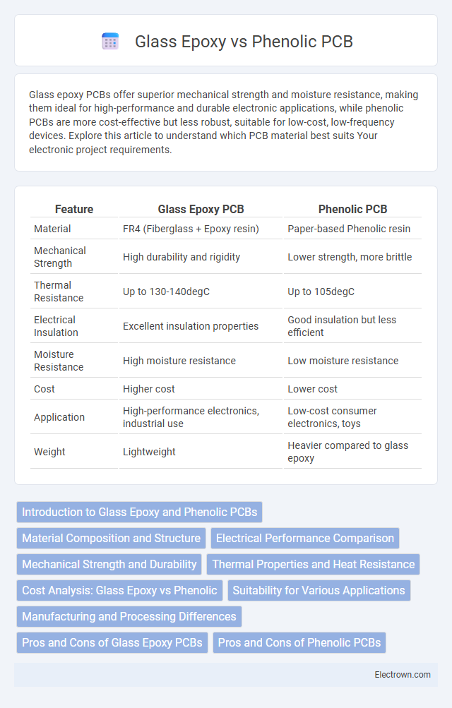 Glass Epoxy vs Phenolic PCB in Electronic Materials - What is The Difference?