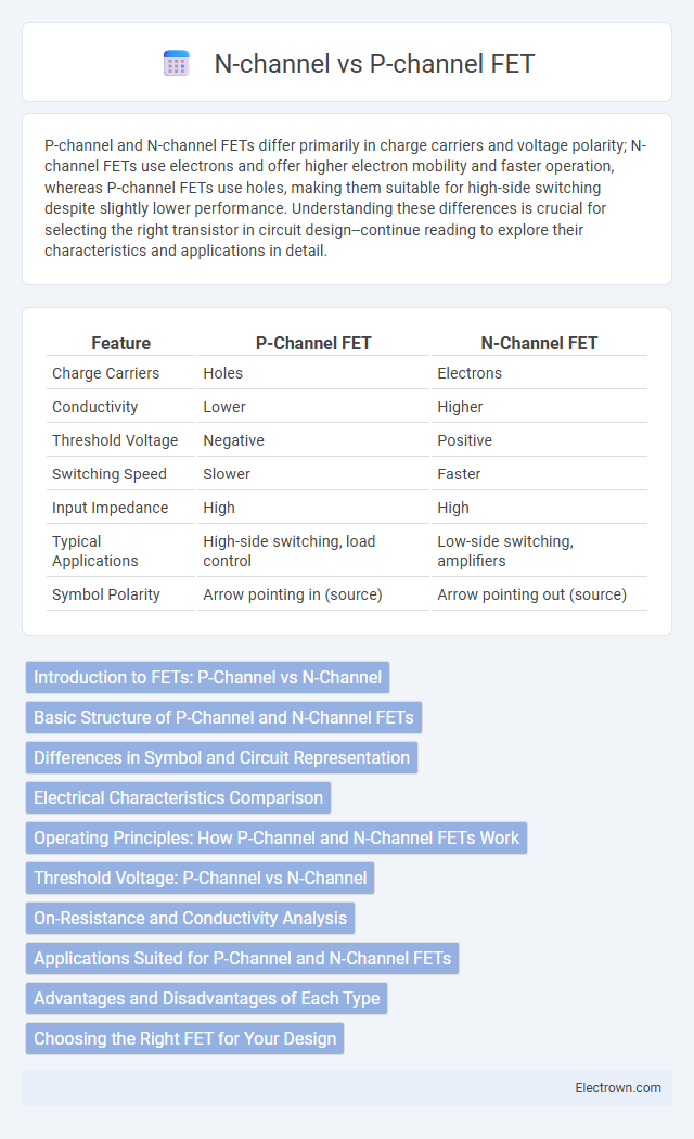 N-channel vs P-channel FET in Analog Electronics - What is The Difference?