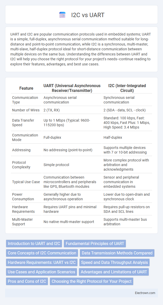 I2C vs UART in Circuit Design - What is The Difference?