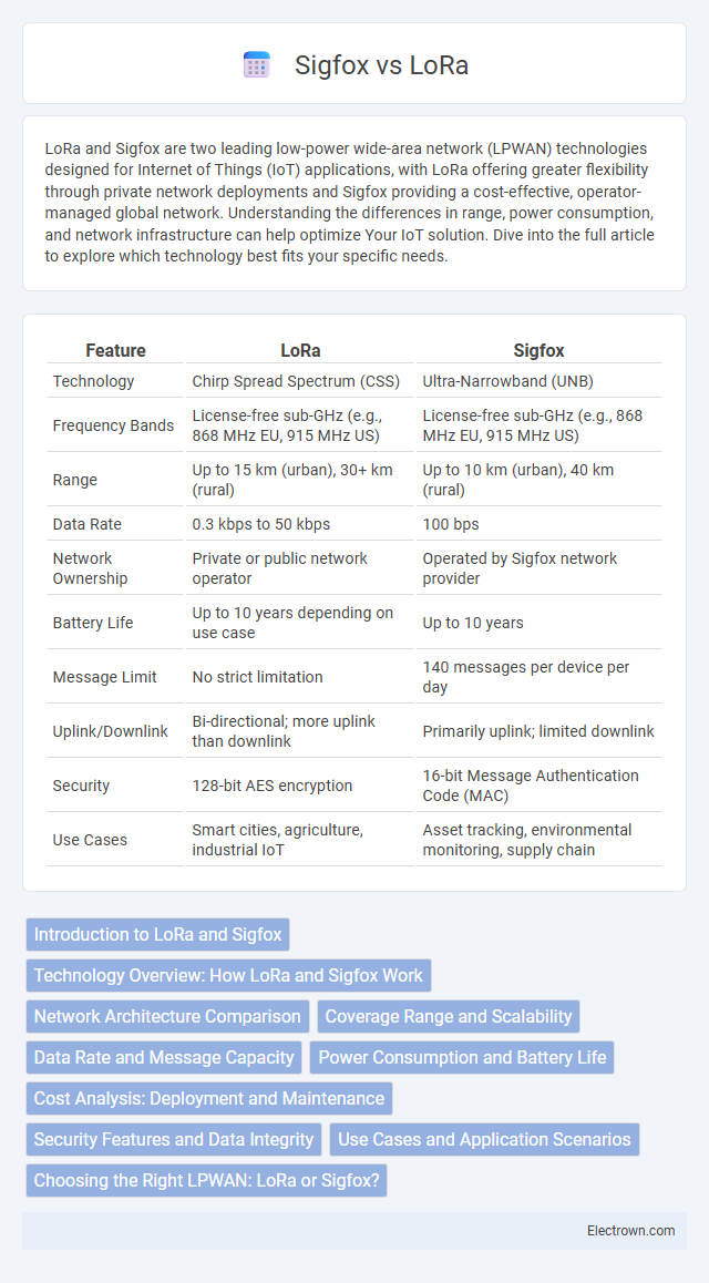 Sigfox vs LoRa in Communication Electronics - What is The Difference?