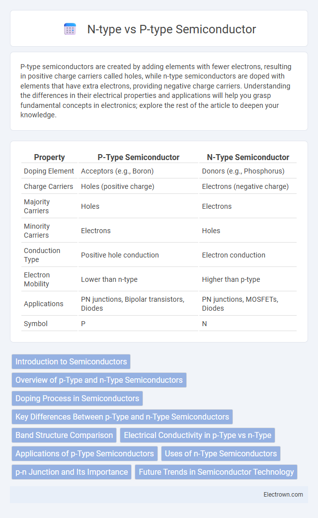 N-type vs P-type Semiconductor in Electronic Materials - What is The Difference?