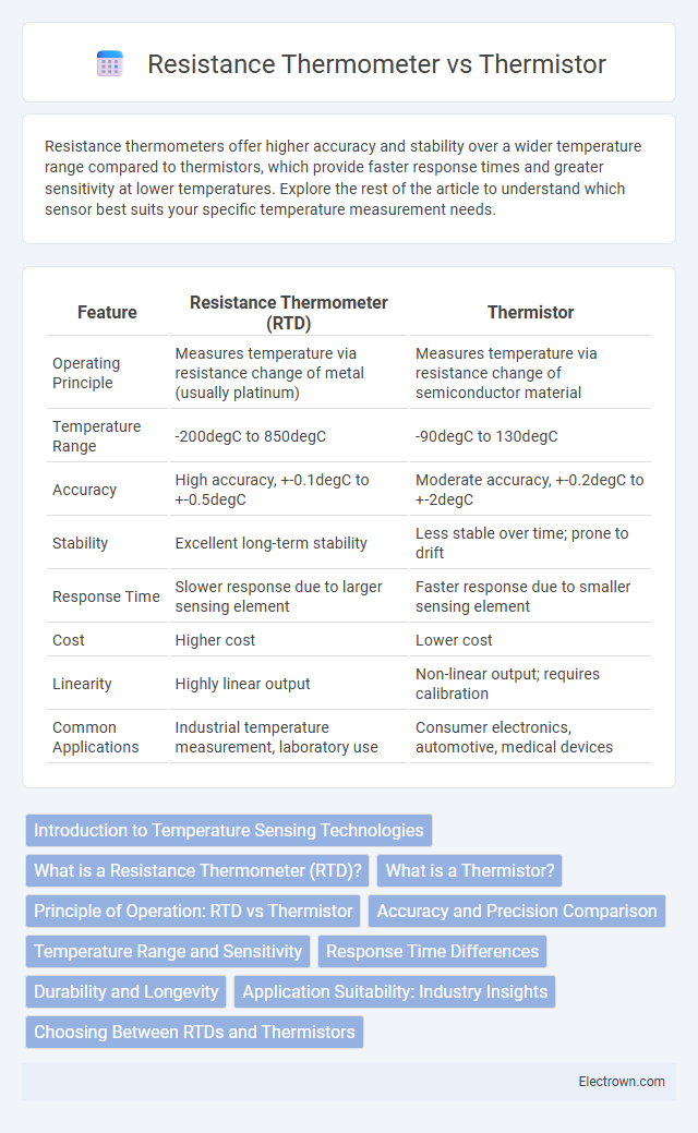 Resistance Thermometer vs Thermistor in Biomedical Electronics - What is The Difference?