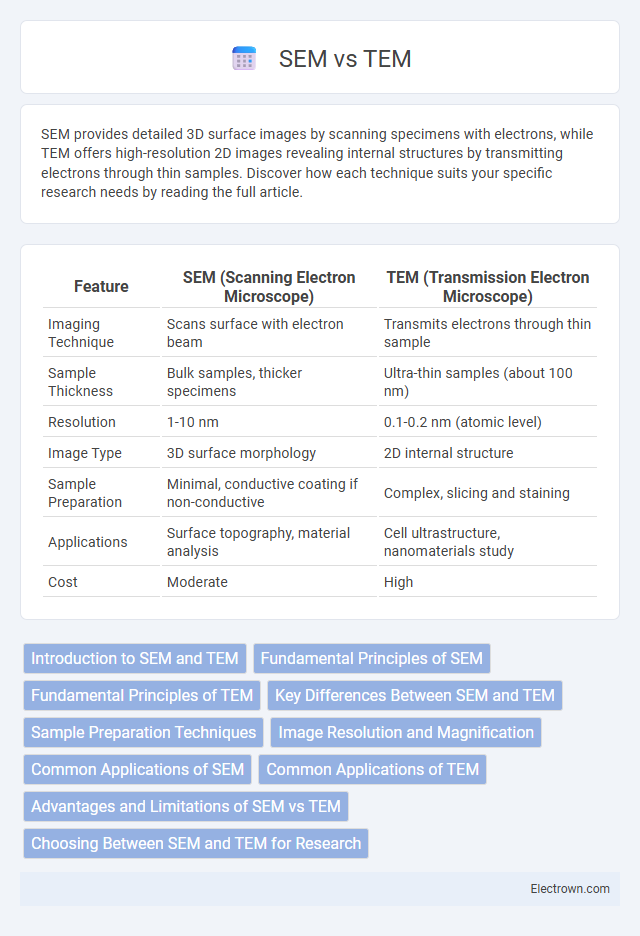 SEM vs TEM in Electronic Materials - What is The Difference?