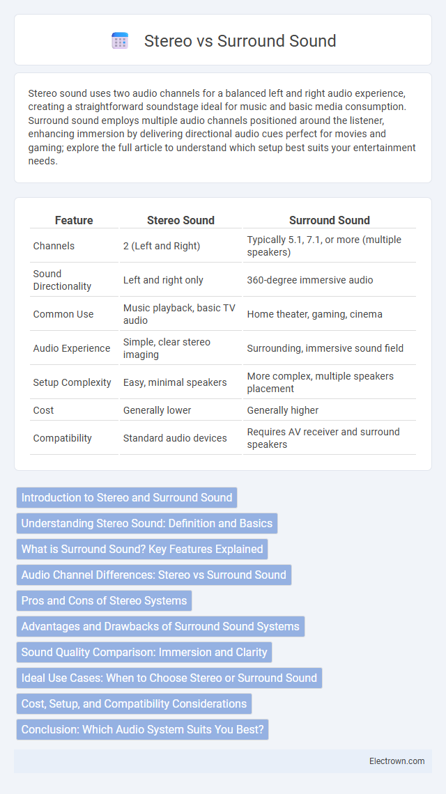Stereo vs Surround Sound in Consumer Electronics - What is The Difference?