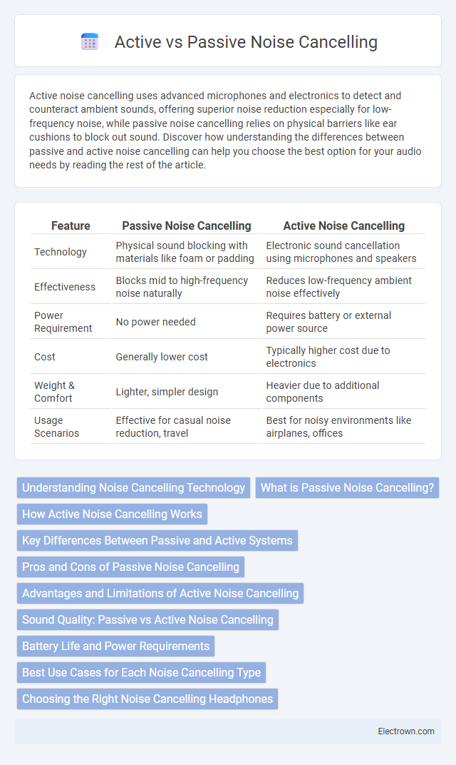 Active vs Passive Noise Cancelling in Consumer Electronics - What is The Difference?