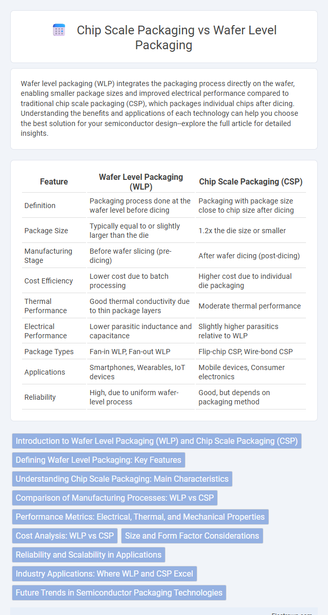 Chip Scale Packaging vs Wafer Level Packaging in Electronic Materials - What is The Difference?