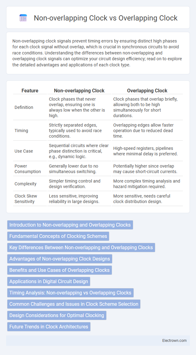 Non-overlapping Clock vs Overlapping Clock in Microelectronics - What is The Difference?