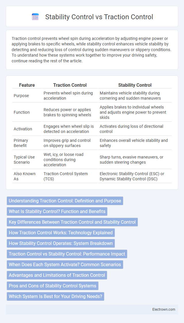 Stability Control vs Traction Control in Automotive Electronics - What is The Difference?