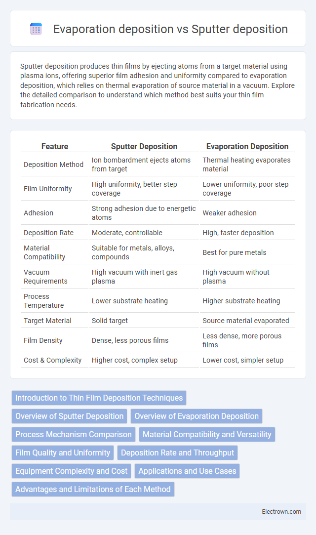 Evaporation deposition vs Sputter deposition in Semiconductor Devices - What is The Difference?