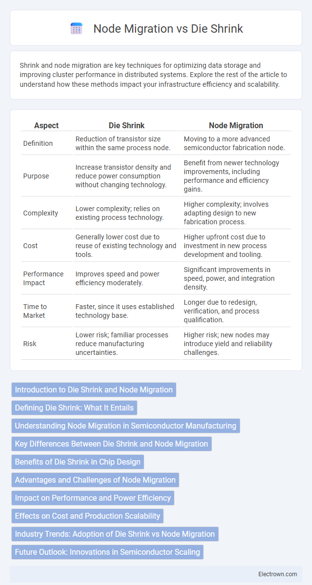 Node Migration vs Die Shrink in Microelectronics - What is The Difference?
