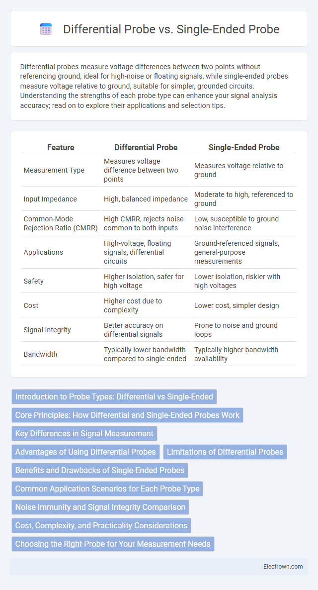 Differential Probe vs. Single-Ended Probe in Instrumentation Electronics - What is The Difference?