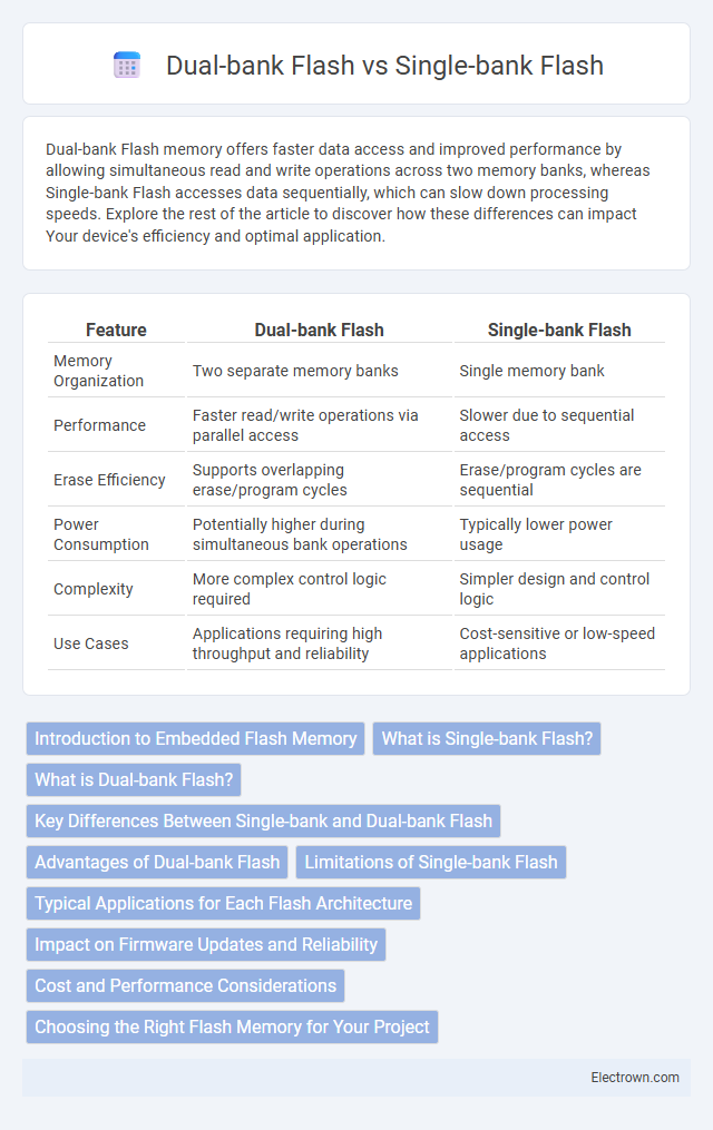Dual-bank Flash vs Single-bank Flash in Embedded Systems - What is The Difference?