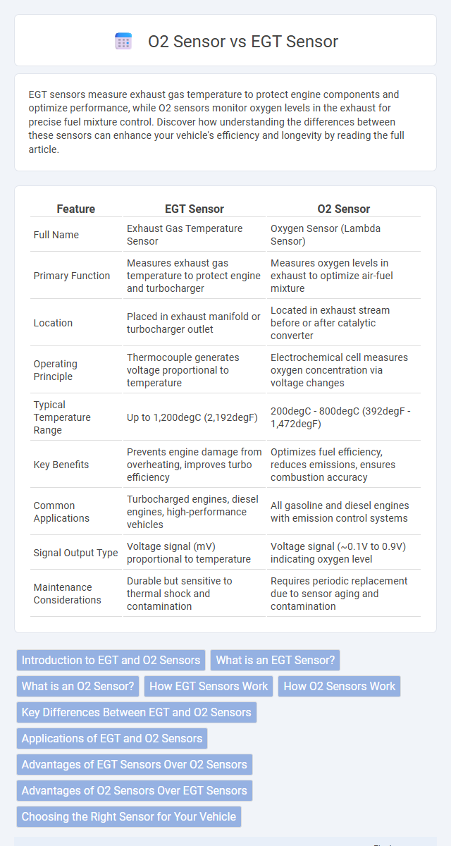 O2 Sensor vs EGT Sensor in Automotive Electronics - What is The Difference?