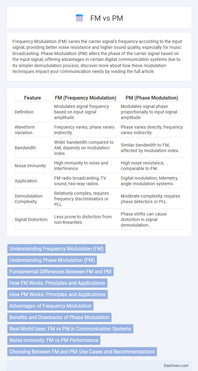 FM vs PM in Communication Electronics - What is The Difference?